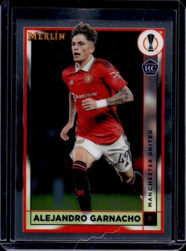Alejandro Garnacho 2023 Topps Merlin Chrome #96