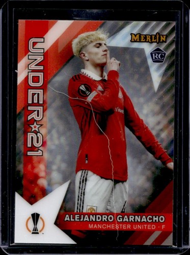 Alejandro Garnacho 2022 Topps Merlin Chrome #U21-1