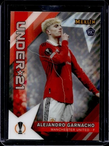 Alejandro Garnacho 2022 Topps Merlin Chrome UEFA U21-1