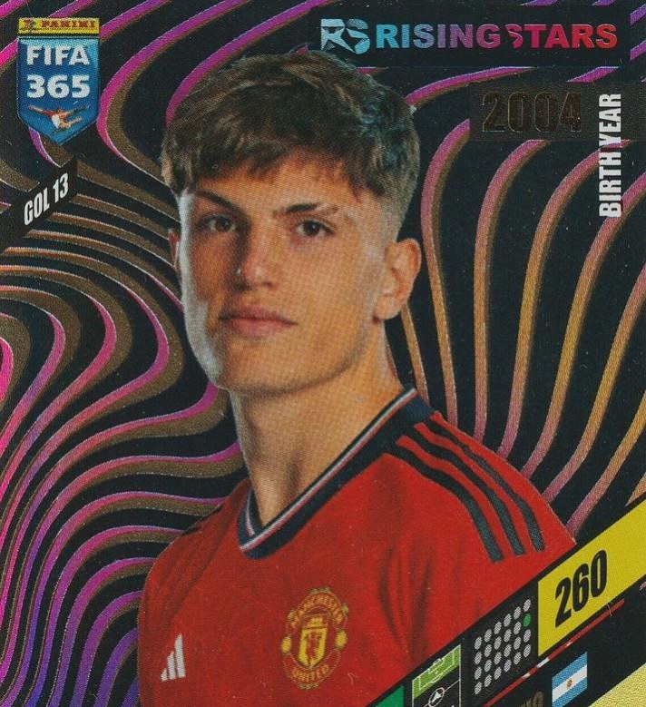 Alejandro Garnacho 2024 Panini Adrenalyn XL FIFA 365