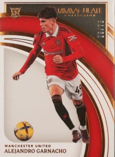 Alejandro Garnacho 2022 Panini Immaculate Collection