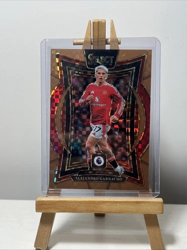 Alejandro Garnacho 2024 Panini Premier League Select Bronze Checker /125
