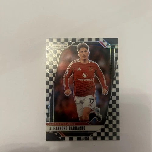 Alejandro Garnacho 2024 Panini Prizm Checkerboard