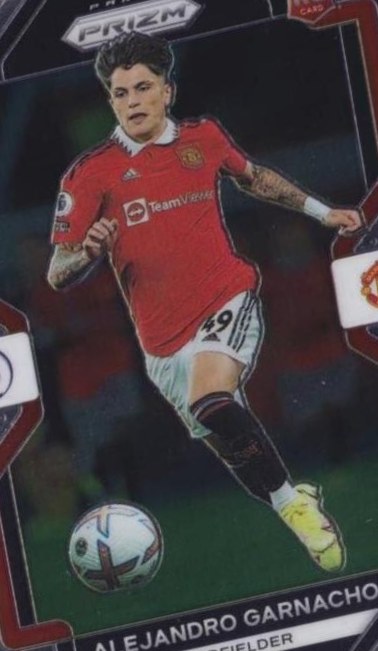 Alejandro Garnacho 2022 Panini Prizm Premier League 90