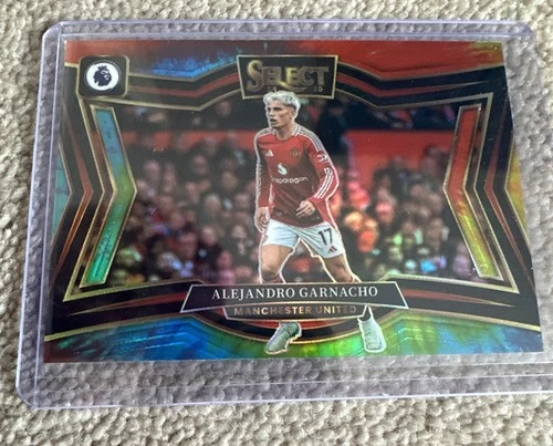 Alejandro Garnacho 2024 Panini Prizm Select /25