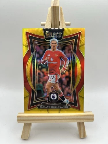 Alejandro Garnacho 2024 Panini Select Gold /10