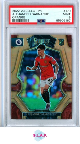 Alejandro Garnacho 2022 Panini Select Orange /75