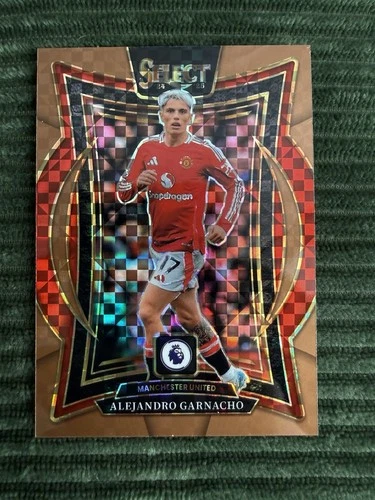 Alejandro Garnacho 2024 Panini Select Premier League Bronze /125
