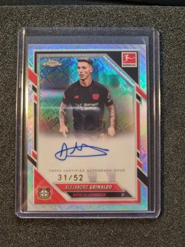 Alejandro Grimaldo 2025 Topps Bundesliga Chrome /52