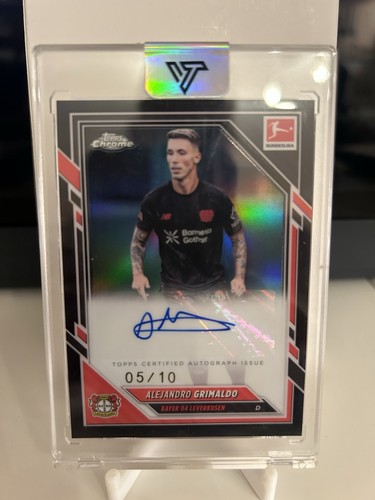 Alejandro Grimaldo 2025 Topps Chrome /10