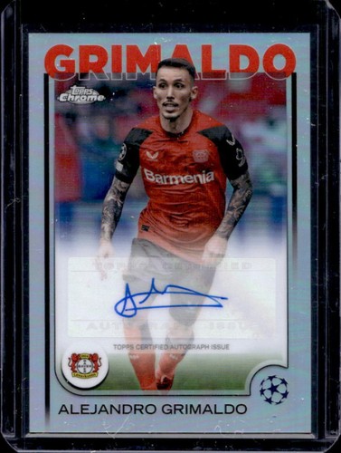 Alejandro Grimaldo 2024 Topps Chrome