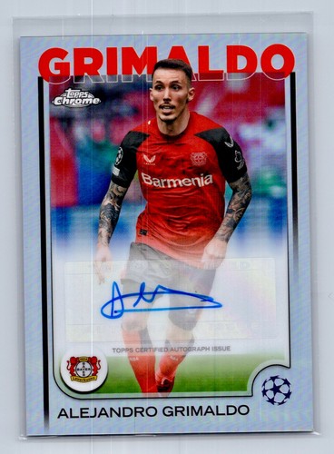 Alejandro Grimaldo 2024 Topps Chrome