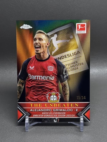 Alejandro Grimaldo 2024 Topps Chrome /34