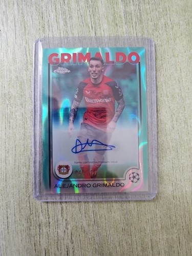 Alejandro Grimaldo 2024 Topps Chrome Aqua Wave /199