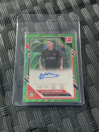 Alejandro Grimaldo 2025 Topps Chrome Green Refractor /99