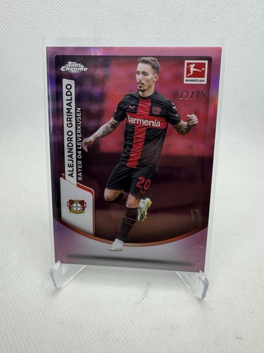 Alejandro Grimaldo 2023 Topps Chrome Pink /75