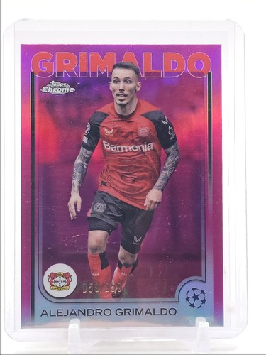 Alejandro Grimaldo 2024 Topps Chrome Pink Refractor /250