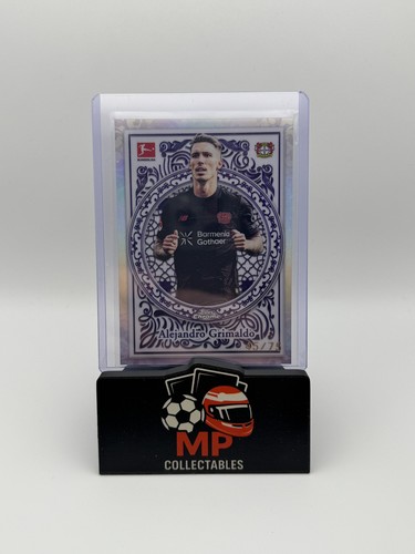 Alejandro Grimaldo 2025 Topps Chrome Purple Ornament Refractor /75