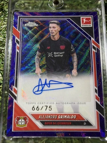 Alejandro Grimaldo 2025 Topps Chrome Purple Refractor /75