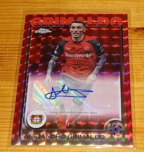 Alejandro Grimaldo 2024 Topps Chrome Red