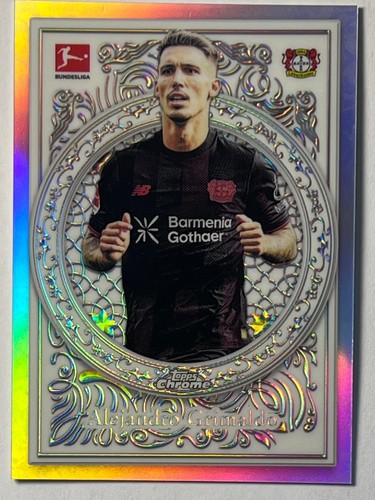 Alejandro Grimaldo 2025 Topps Chrome Refractor