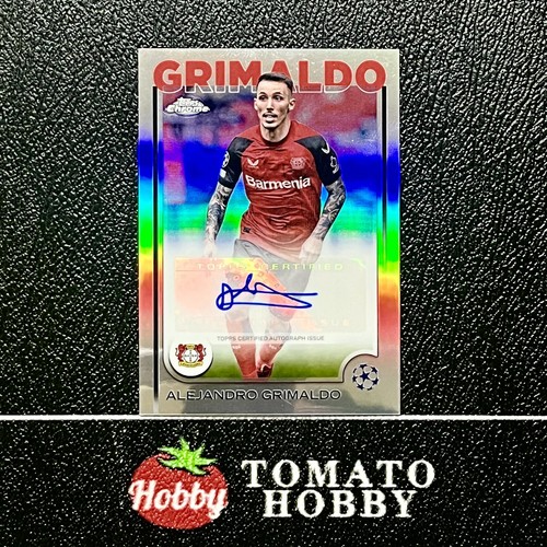 Alejandro Grimaldo 2024 Topps Chrome Refractor