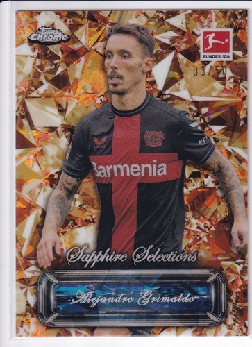 Alejandro Grimaldo 2023 Topps Chrome Sapphire Edition Gold /50
