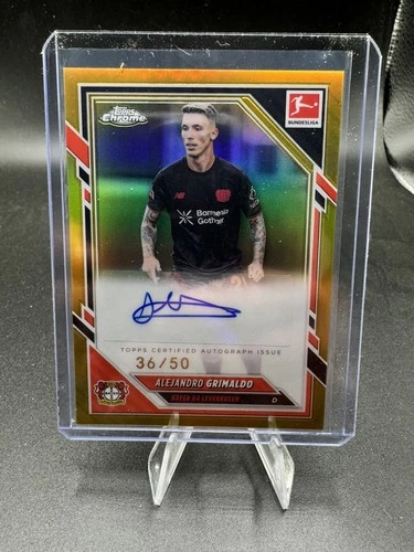 Alejandro Grimaldo 2026 Topps Chrome True Gold /50
