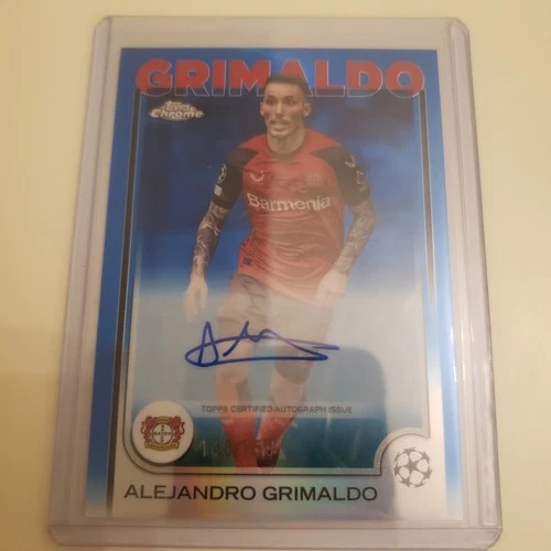 Alejandro Grimaldo 2024 Topps Cromo Azul /150