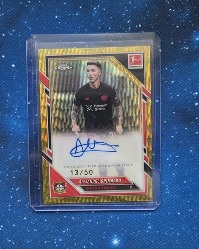 Alejandro Grimaldo 2025 Topps Cromo Bundesliga /50