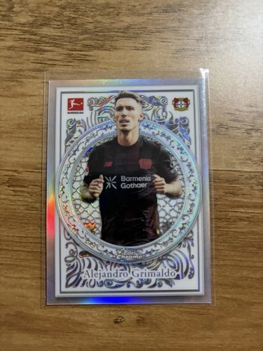Alejandro Grimaldo 2025 Topps Cromo Bundesliga OR-15