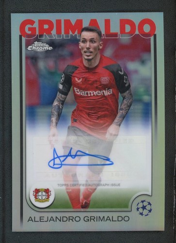 Alejandro Grimaldo 2025 Topps Cromo UEFA Champions League Rifrattore