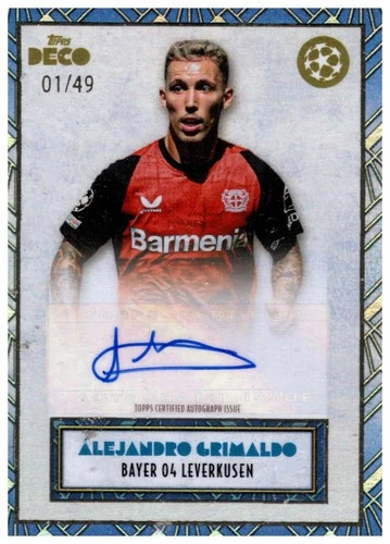 Alejandro Grimaldo 2024 Topps DECO /49