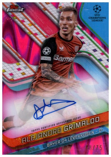 Alejandro Grimaldo 2024 Topps Finest /75