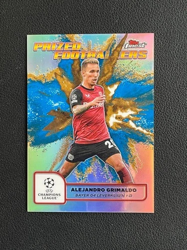 Alejandro Grimaldo 2024 Topps Finest Fusion Blue Gold