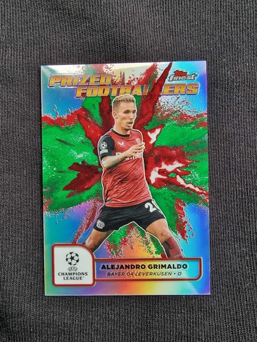 Alejandro Grimaldo 2024 Topps Finest Red Green Fusion