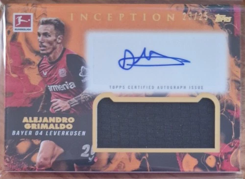 Alejandro Grimaldo 2024 Topps Inception /25
