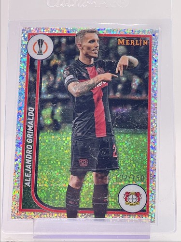 Alejandro Grimaldo 2024 Topps Merlin Chrome Speckle /150