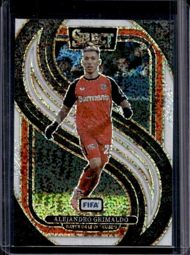 Alejandro Grimaldo 2024 Panini Select FIFA White Sparkle #131