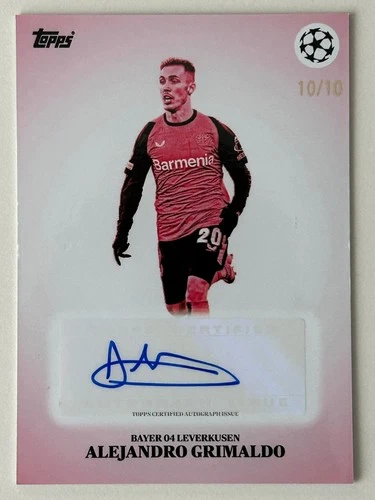 Alejandro Grimaldo 2024 Topps Simplicidad /10