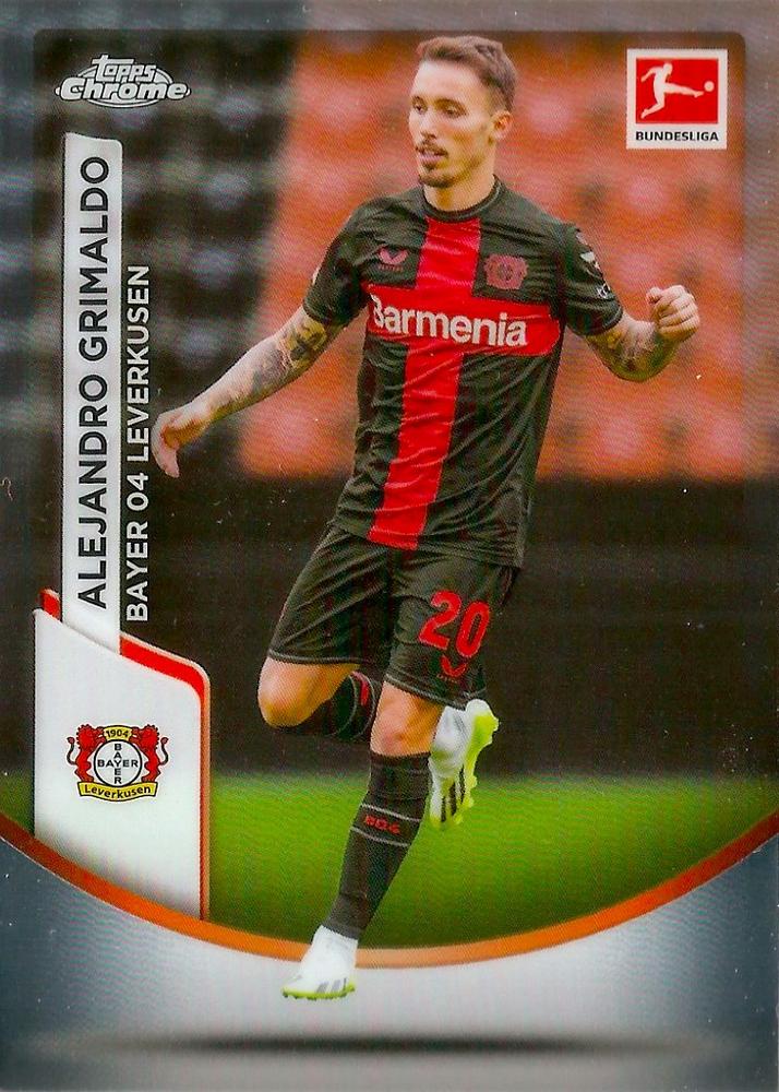 Alejandro Grimaldo 2023 Topps Chrome Bundesliga