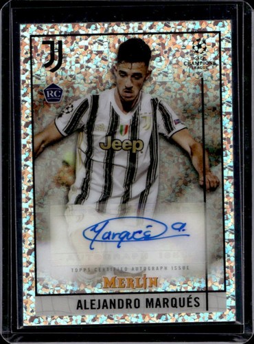 Alejandro Marques 2020 Topps Merlin Chrome Speckle /150