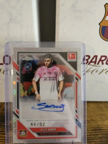 Alejo Sarco 2025 Topps Bundesliga Chrome /52