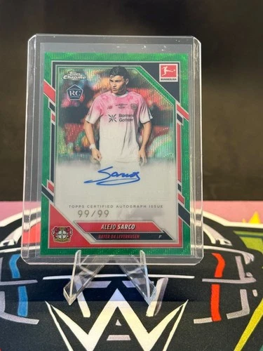 Alejo Sarco 2025 Topps Chrome Bundesliga Green /99