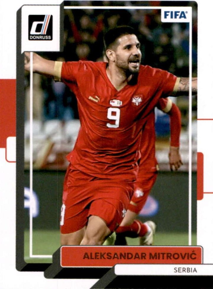 Aleksandar Mitrovic 2022 Panini Donruss Soccer 104