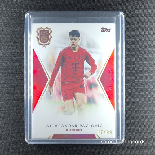 Aleksandar Pavlovic 2024 Topps 125 Years Bayern München /99