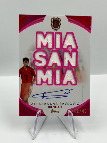 Aleksandar Pavlovic 2025 Topps 125th Anniversary 42/49