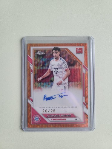 Aleksandar Pavlovic 2025 Topps Bundesliga Chrome /25