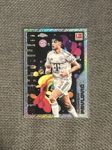 Aleksandar Pavlovic 2025 Topps Bundesliga Chrome Toppsfractor /52