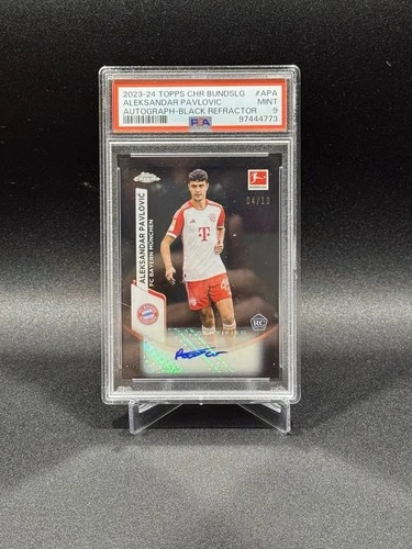 Aleksandar Pavlovic 2024 Topps Chrome /10